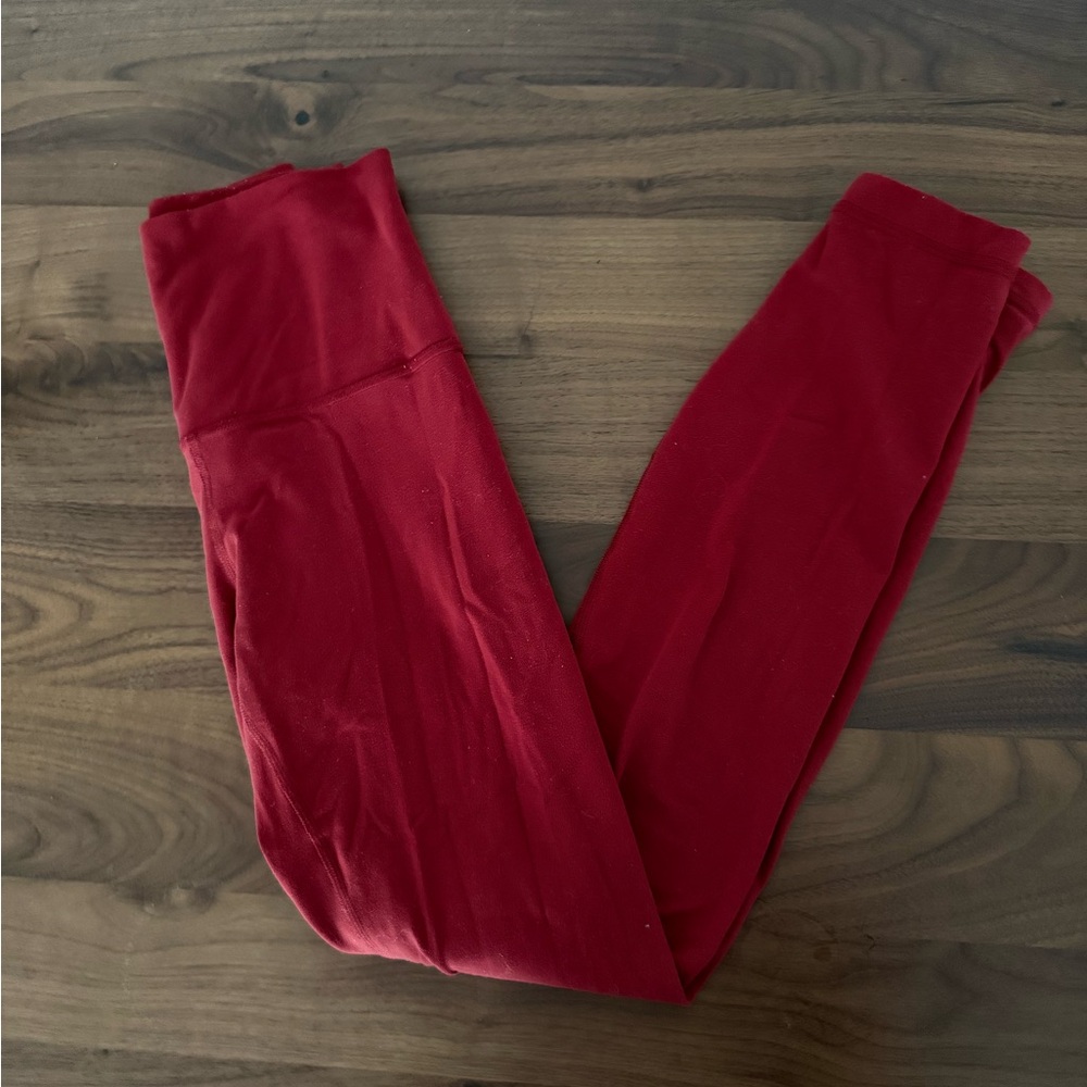 Lululemon Align Red Leggings